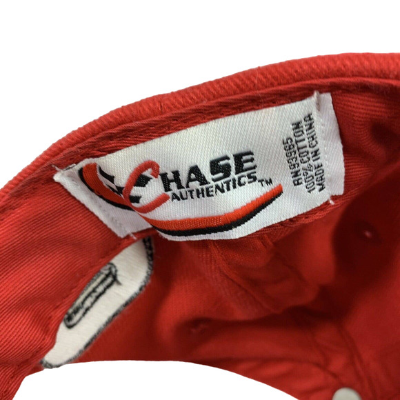 Dale Earnhardt Jr #8 Budweiser Cap Nascar Chase Authentic Red Hat - Picture 8 of 10